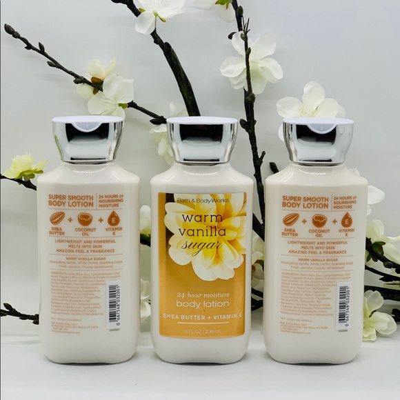 Bath & Body Works Warm Vanilla Sugar Lotion 3-Pack - Picture 2 of 2